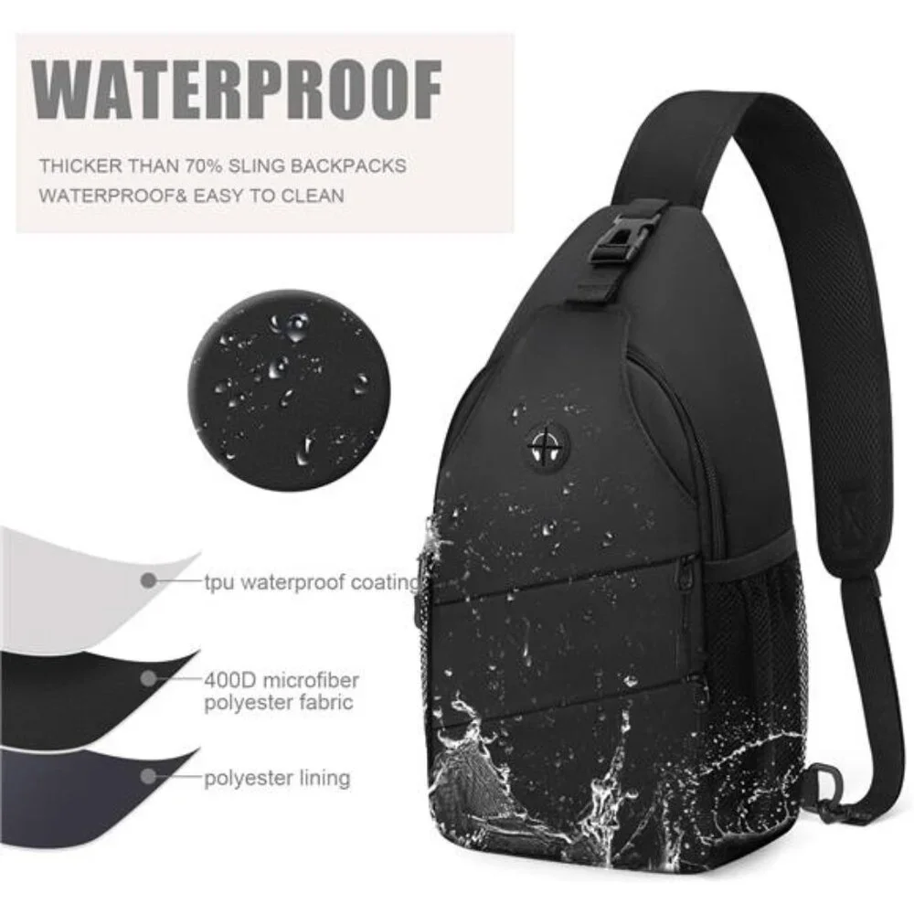 Crossbody Bags for Women Men Trendy Sling Bag Bakpack Casual Chest Bag